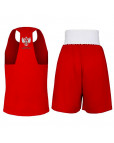 Форма боксерская "BoyBo" Titan, IB-27 (одобрено ФБР), XXXS красный Красный-фото 2 additional image